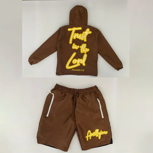 Fashionable Custom Logo Men Casual <b>Windbreaker</b> Set Two Piece Set Polyester Male <b>Windbreaker</b> Tracksuit for Men Wholesale Rate - Product Image 6