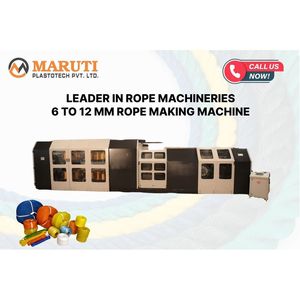 เครื่องทำเชือกมารูติ พีพี รุ่น MPPL/ME-6-330 เครื่องทำสายพาน - Product Image 3