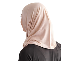 OEM ODM Disponible, Motif Uni, Polyester, Hijabs pour Femmes Musulmanes, Écharpes en Coton Modal Jersey Chiffon, Châles Ethniques