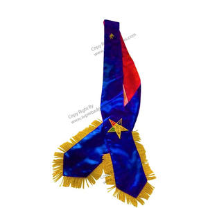 Cinturón ceremonial Cinturón de cintura Faja de cintura roja Accesorios de inspector de Regalia de alta calidad a la venta - Product Image 3