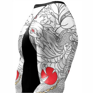 2025 Mma Rash Guard <b>Bjj</b> <b>Rashguard</b> Long Sleeve Manufacturers OEM <b>Rashguard</b> With Your Logo Men Sublimation Rash Guard OEM - Product Image 5