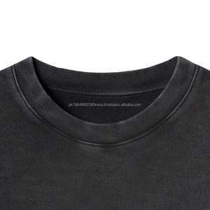 Venta al por mayor caliente OEM Logo diseño personalizado en blanco liso pulóver hombres sudadera al por mayor pecho persona impresión pulóver sudadera - Product Image 3