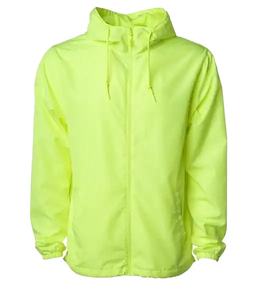 Chaqueta Cortavientos Ligera de Lona Personalizada para Hombre 2026 con Cuello Alto 100% Poliéster para Exteriores con Logotipo para Invierno 2026 - Product Image 3