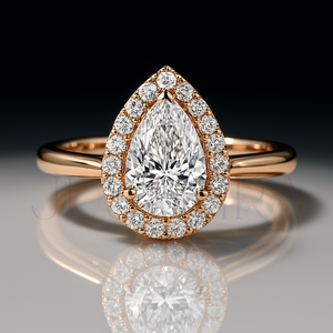 925 Silver Premium VVS Pear Cut Moissanite Diamond Solitaire Ring for Women Best For Anniversary Gift For Her And Wife - Product Image 2