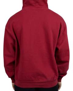 Sweat-shirt à capuche personnalisé unisexe surdimensionné Cradinal rouge Pull en tissu éponge français Sweat-shirt de couleur unie de qualité supérieure avec poche kangourou - Product Image 2