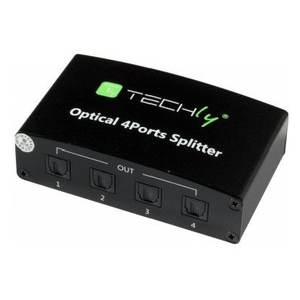 IDATA TOS SP4 Divisor y Convertidor de Audio Negro Toslink Idata Tos Sp4 - Product Image 1