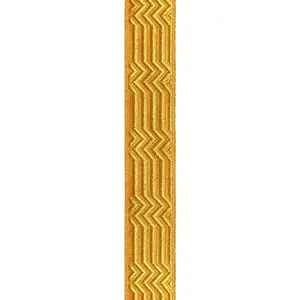OEM uniforme oro pizzo treccia all'ingrosso oro argento trecce uniformi nastro metallico passamaneria in pizzo frange e treccia artigianato tessile