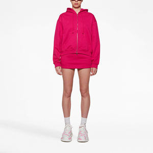 Mini-jupes décontractées pour femmes Coton Respirant Élégant Strass Personnalisé Fabrication OEM Mode féminine Vêtements teints unis Exportation - Product Image 4