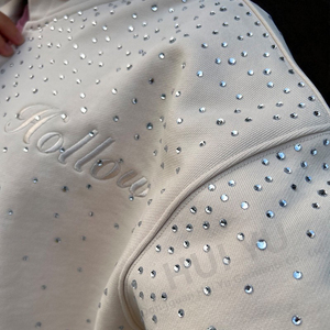 Hoodie unisexe surdimensionné en molleton 100 % coton épais, brodé, avec poches, style streetwear, collection hiver 2026, personnalisable par le fabricant - Product Image 6