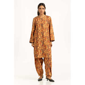 Conjunto Coordinado Estampado de Algodón y Nailon IPST-55176, Atuendo Casual de Dos Piezas para Mujer, Tallas XS a 5XL - Product Image 1