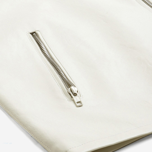 Vêtements décontractés en cuir de qualité supérieure pour hommes, veste à coupe décontractée offrant un style urbain en cuir propre, à porter au quotidien - Product Image 4