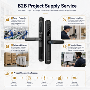 <span class=keywords><strong>Serratura</strong></span> Intelligente WiFi TTlock Tuya per Porte Scorrevoli in Alluminio da Esterno, Impermeabile IP65, con Password Digitale - Product Image 6