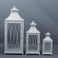 Nouvelles lanternes décoratives en métal les plus vendues en 2022 pour porte-bougies de décoration de mariage centres de table lanterne porte-bougie