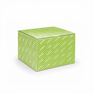 Boîte SCRIGNO personnalisée pour Panettone 23x23x16 cm - Emballage de gâteau gaufré brillant laminé avec finition UV - Product Image 1