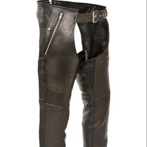 กางเกงหนังแท้ สไตล์คลาสสิก ทนทาน ระบายอากาศ กันน้ำ สวมใส่สบาย ดีไซน์สำหรับผู้ชาย ใส่ได้ทุกฤดู คุณภาพสูง - Product Image 6