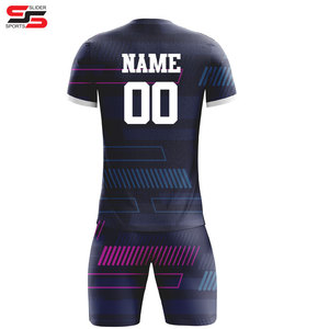 Séchage rapide logo personnalisé 100% polyester respirant uniformes de football imprimé vêtements de football kit d'entraînement - Product Image 2