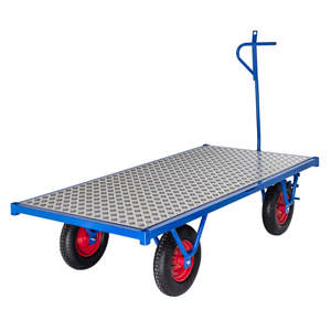 Heavy-Duty Four-<b>Wheel</b> <b>Trolley</b> with KM2000DP Accessories Thick Aluminum Plate Industrial Usage - Product Image 1