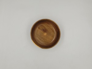 Bol en bois d'acacia de haute qualité D15H5 cm, écologique, minimaliste, Vietnam, Huhipro naturel pour le camping - Product Image 3