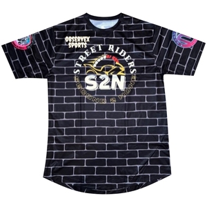 เสื้อซอฟต์บอลสำหรับผู้ชายเสื้อเจอร์ซีย์ใส่เล่นซอฟต์บอลสำหรับใส่ไปโรงเรียนไซส์พิเศษ - Product Image 1