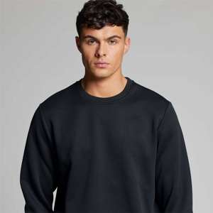 Dernier sweat-shirt à col rond noir pour hommes pull décontracté à manches longues polaire douce confortable à porter au quotidien pour l'automne hiver - Product Image 3