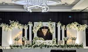 Marcos de Espejo de Diseño para Bodas Indias y Asiáticas, Mandap de Boda Marroquí de Lujo con Paneles Traseros de Espejo, Precio de Fábrica - Product Image 5