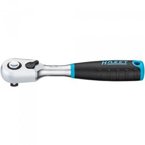 Clé à cliquet réversible Hazet 1/4'' HiPer avec verrouillage de sécurité, cliquet pneumatique à dents fines - Product Image 1