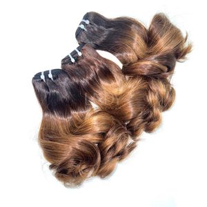 Paquetes de colores personalizados ondulados para bebés de la mejor calidad de 100% cabello humano vietnamita con precio al por mayor - Product Image 2