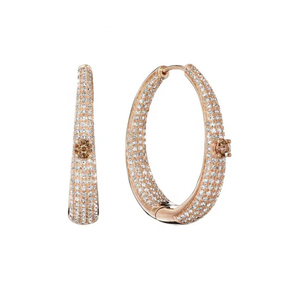 925 boucles d'oreilles en argent goutte de luxe Moissanite diamant 10K 14K 18K or blanc Hip Hop Style Moissanite boucles d'oreilles pour les femmes - Product Image 6