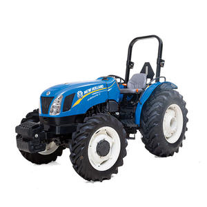 ขายร้อนคุณภาพเดิม 90hp ใช้ New-ollandd SNH904 รถแทรกเตอร์ 4wd พร้อม Cab ราคาถูกมาก - Product Image 6