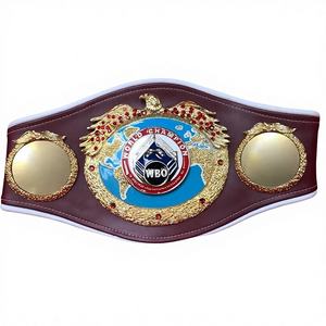 Nouvelle ceinture de championnat de l'organisation mondiale de boxe WBO taille adulte pour les arts martiaux Jiu-Jitsu - Product Image 1