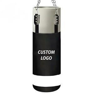 GAF Sac de boxe suspendu en cuir Sac de boxe pour l'entraînement Sac de boxe Sac de boxe personnalisé Design imprimé Sac de boxe confortable - Product Image 3