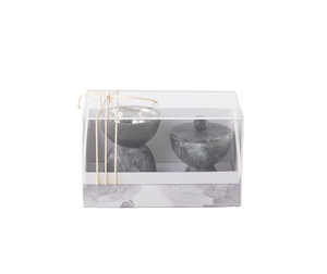 Attractive Design Resin Grey Color Mabkhar Finest Quality Customized Shape <b>Bakhoor</b> <b>Burner</b> For Wedding And Party Use - Product Image 2