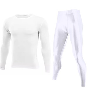 Chándales para hombre, Camiseta larga para gimnasio, mallas, conjunto deportivo para correr para hombre, ropa para correr, traje - Product Image 1