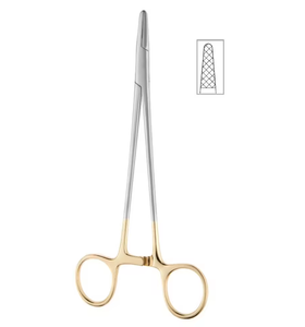 Olsen Hegar porte-aiguille 18cm instruments dentaires de haute qualité avec carbure de tungstène - Product Image 2