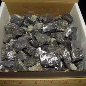 High Purity Natural GALENA LEAD ORE Lead (Pb) 75% Ore for furnace Ingot smelting