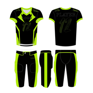 ชุดฟุตบอลอเมริกันชุดเครื่องแบบทีมอเมริกันฟุตบอลดีไซน์ตามสั่ง2025ผ้าโพลีเอสเตอร์ - Product Image 3