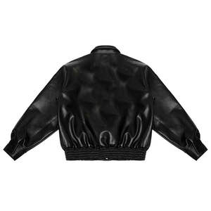 แจ็กเก็ตหนังสำหรับไบเกอร์ของผู้ชายแจ็กเก็ตหนังขายดี - Product Image 2