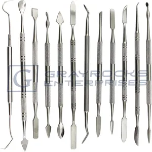 Wax Carvers Set Double Ended Wax Modeling Bildhauer werkzeuge Dental Picks Polymer Pottery Clay Carving Tool Edelstahl Qualität