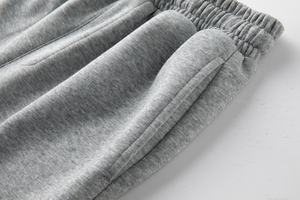 กางเกงขายาวผ้าฟลีซคอตตอนคุณภาพสูงสำหรับผู้ชาย ใส่สบาย ทรงหลวม กันน้ำ ระบายอากาศ เหมาะสำหรับใส่ในชีวิตประจำวัน - Product Image 6