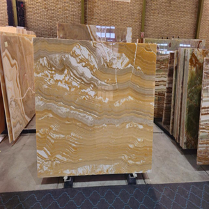 Desert Rose Marbre Dalles Naturel Rose Beige et Or Onyx Pierre pour Projets Intérieur de Luxe pour Chambres Cuisines EAU KSA Qatar - Product Image 4