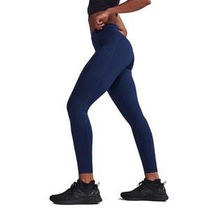 Customized Women's High Waist 100% Cotton Gym Fitness Yoga Pants Breathable Seamless Skinny Tights Tummy Control All Sizes - Product Image 1