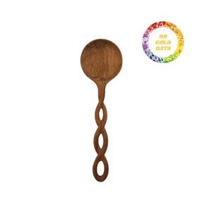 Ensemble d'ustensiles de cuisine en bois en vrac outils de service de cuisine écologiques en gros adaptés à la cuisine et au camping en plein air - Product Image 3