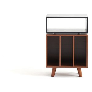 Mobile HI FI STOCKHOLM 700 Black e Walnut NORSTO70ABSWN - Product Image 1