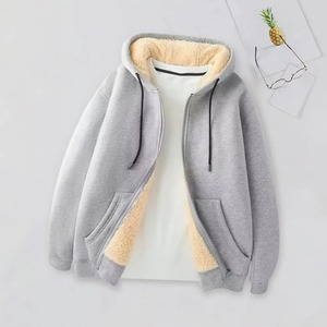 Sudadera con Capucha para Hombre, Estilo Casual, para Uso Diario, Deportes al Aire Libre, Cálida, con Cordón Ajustable, Manga Larga, Otoño-Invierno 2025, con Múltiples Bolsillos, de Forro Polar - Product Image 6