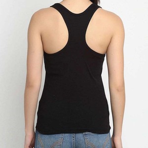 Service OEM ODM de couleur contrastée, fabrication sur mesure, vêtements de sport d'été en coton et polyester de haute qualité, débardeurs pour femmes - Product Image 6