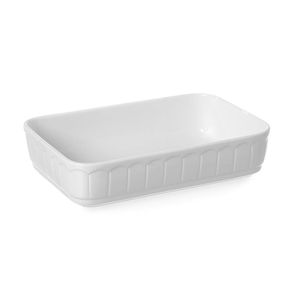 HENDI - Bandeja Rectangular Rústica para Hornear de 2.3L, 282x192x65mm - Product Image 1