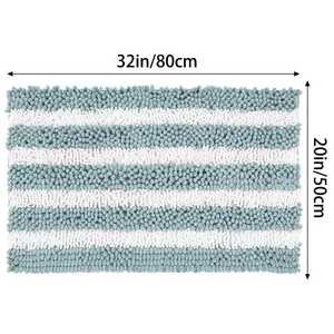 พรมเช็ดเท้าไมโครไฟเบอร์ลายคลื่นแบบป๊อปคอร์น กันลื่น ทันสมัย ซึมซับน้ำได้ดี เป็นมิตรกับสิ่งแวดล้อม เหมาะสำหรับใช้ในบ้าน โรงแรม สำนักงาน ห้องนอน ร้านอาหาร - Product Image 2
