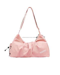 Bolsas de Gimnasio con Cierre de Cremallera y Patrón de Letras de Nailon, Color/Logotipo Personalizado, Gran Capacidad, Bolsa Deportiva para Exteriores - Product Image 3