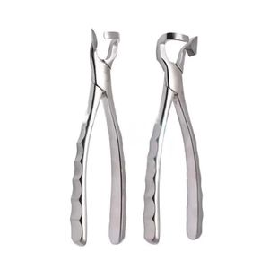 Pinces d'extraction dentaire Série molaire Ensemble de 2 instruments chirurgicaux dentaires - Product Image 2