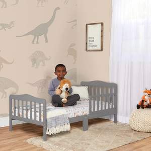 Vente en gros de meubles de lit pour enfants en bois massif avec garde-corps épissage grand lit mobile extensible pour tout-petits garçon fille lit pour bébé - Product Image 4